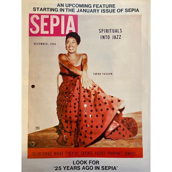 Sepia Magazine, Dec. 1980. Cover: Stevie Wonder on MLK, Black Memorabilia GUC - Picture 15 of 15